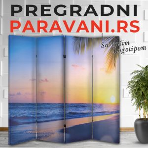 Pregradni paravan - Zalazak sunca 011