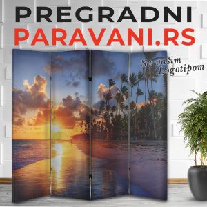 Pregradni paravan - Zalazak sunca 013
