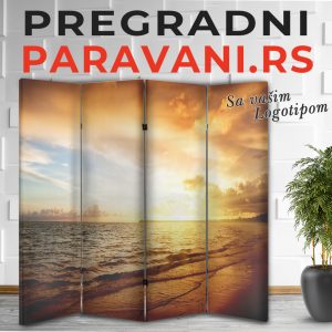 Pregradni paravan - Zalazak sunca 016