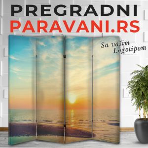 Pregradni paravan - Zalazak sunca 019