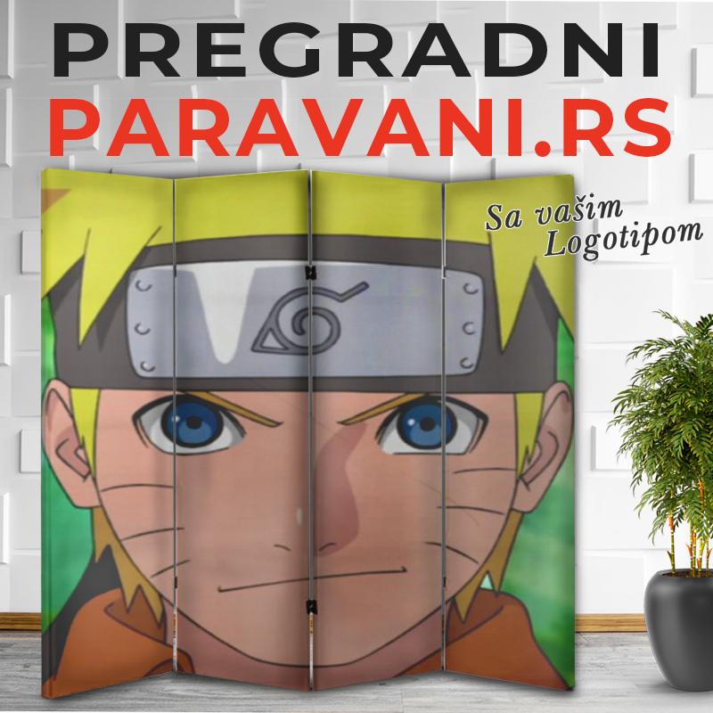 Paravan Za Dečije Sobe - Naruto 002 1 Paravan za dečije sobe - naruto 002