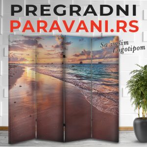 Pregradni paravan - Zalazak sunca 046