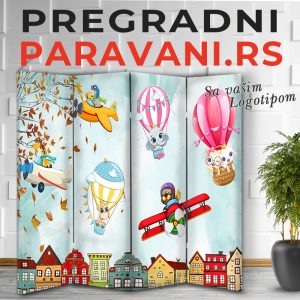 Paravan za bebi sobice 053