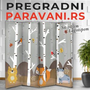 Paravan za bebi sobice 055