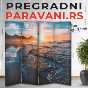 Pregradni paravan - Zalazak sunca 057
