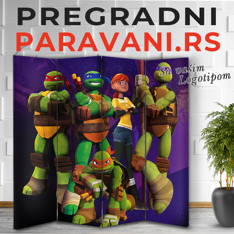 Pravan Za Decije Sobe - Nindza Kornjace 1 Pravan za decije sobe - nindza kornjace